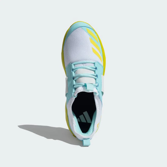 Adidas Cricup 23 Cricket Shoe White/ Yellow
