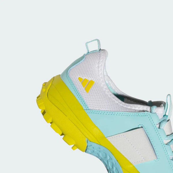 Adidas Cricup 23 Cricket Shoe White/ Yellow