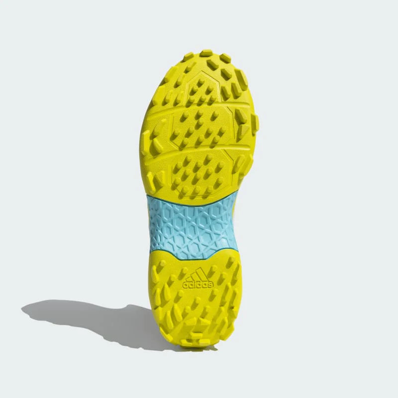 Adidas Cricup 23 Cricket Shoe White/ Yellow
