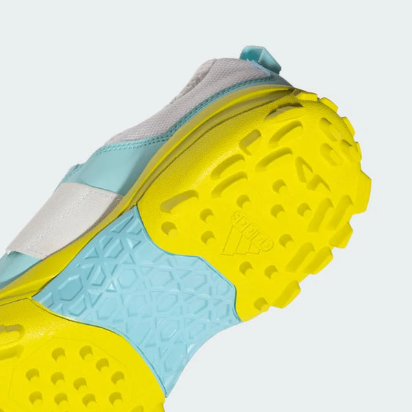 Adidas Cricup 23 Cricket Shoe White/ Yellow