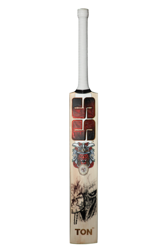 SS Devils Red English Willow Cricket Bat
