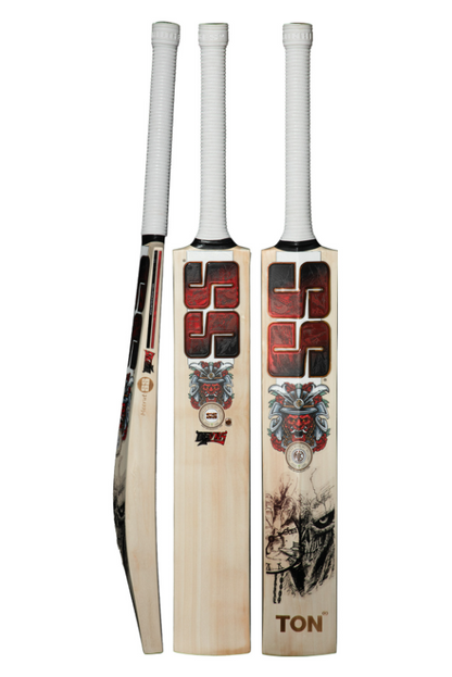 SS Devils Red English Willow Cricket Bat